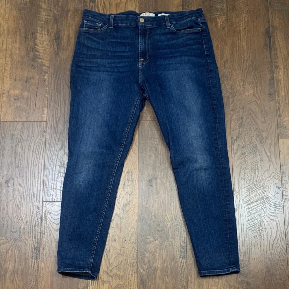 JEN7 by for all 7 mankind Dark Wash Legging Ankle Jeans